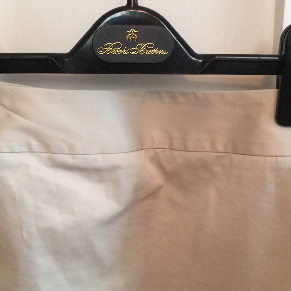 Brooks brothers khaki skirt